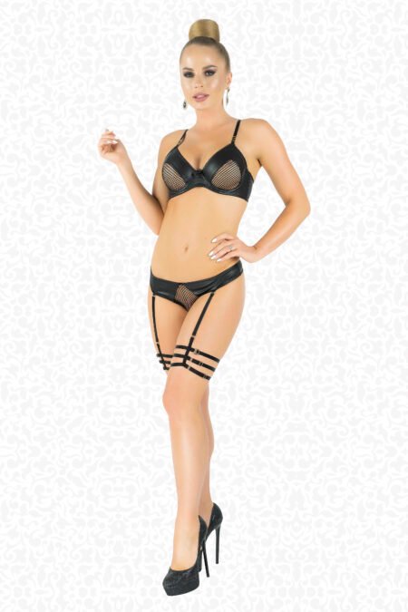 Fishnet Latex Fantasy Set